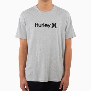 HURLEY ONE & ONLY TEE HEATHER GREY