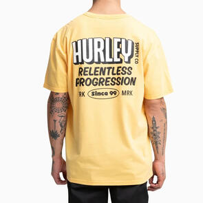 HURLEY RELENTLESS TEE OCHRE