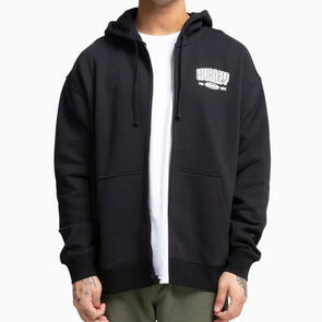 HURLEY RELENTLESS ZIP THRU BLACK