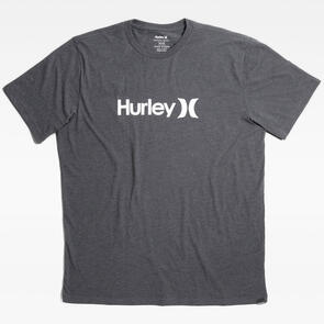 HURLEY O&O CORE TEE HEATHER BLACK