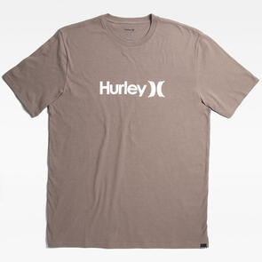 HURLEY O&O SEASONAL TEE DEEP TAUPE