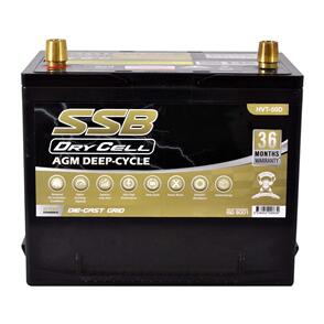 SUPER START BATTERIES AUTOMOTIVE BATTERY AGM 12V 12AH 600CCA BY SSB ULTRA HIGH PERFORMANCE  DRY CELL