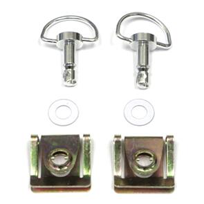 WHITES QUICK RELEASE FASTENER 14MM CLIP TYPE (2 PC) QTR TURN