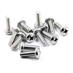 WHITES MOTORCYCLE PARTS WHITES SCREW 4X15 PKT=50 (THREAD PITCH 4 X 0.7)