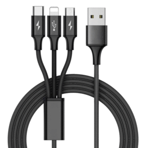 RAPID SERIES 3 IN 1 EXTREME CHARGING CABLE FOR IOS/ANDROID