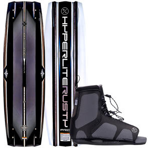 HYPERLITE 2025 RUSTY PRO REMIX WAKEBOARD PACKAGE