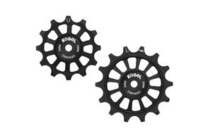 KOGEL FULL CERAMIC 12/14T OVERSIZE DERAILLEUR PULLEYS - SHIMANO DURA-ACE R9200  12 SPEED