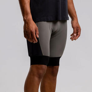 ILABB DETOUR CARGO BIB SHORT - ARMY GREEN