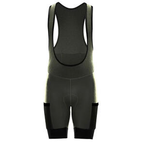 ILABB DETOUR CARGO BIB SHORT - ARMY GREEN - WOMENS