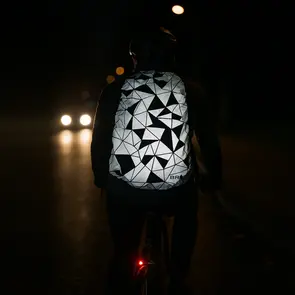 BRAVEIT BACKPACK COVER SILVER REFLECTIVE