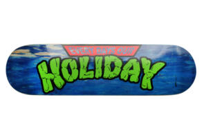 HOLIDAY TMNT - NAVY STAIN WOOD 8.25