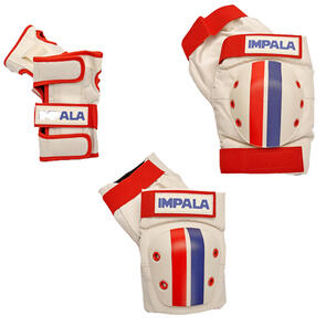 IMPALA SKATES IMPALA PROTECTIVE SET VINTAGE STRIPE