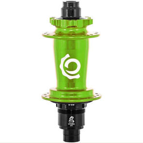 INDUSTRY NINE HYDRA DH/SUPER BOOST REAR HUB 6B 32 HOLE LIME GREEN
