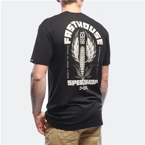 FASTHOUSE IRON STEED TEE BLACK