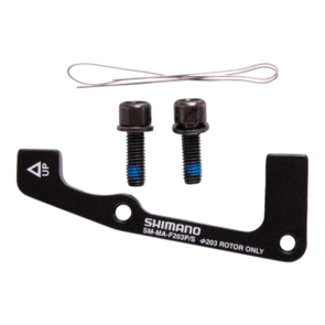 SHIMANO SM-MA-F203-PS ADAPTER 203MM CALIPER: POST MOUNT: A-STD FRONT