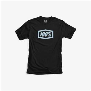 100% ESSENTIAL TECH-TEE BLACK  