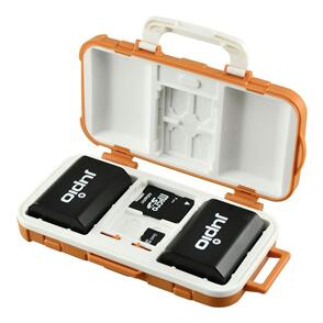 JUPIO HARD CASE FOR 2 BATTERIES AND UP TO 14 MEMORY CARDS