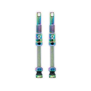 TRU-TENSION FILLFAST TUBELESS VALVE PAIR OIL SLICK|44MM