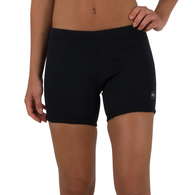 JETPILOT 2017 WOMENS ALLURE 5" NEO SHORTS BLACK SILVER