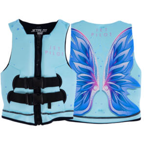 JETPILOT GIRLS WINGS YOUTH CAUSE NEO BLUE