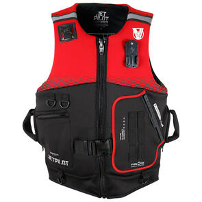 JETPILOT 2026 VENTURE PLUS ECO VEST RED LEVEL 50