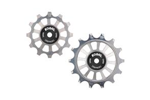 KOGEL 12/14T OVERSIZE DERAILLEUR PULLEYS - SHIMANO ROAD 12SP  RAW