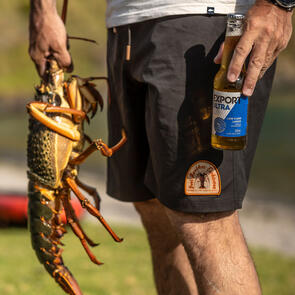 JUST ANOTHER FISHERMAN CRAY SHORTS BROWN