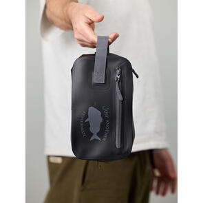 JUST ANOTHER FISHERMAN ANGLERS WASH BAG BLACK