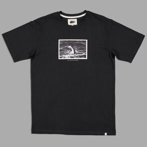 JUST ANOTHER FISHERMAN BILLFISH SEA TEE BLACK