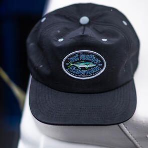 JUST ANOTHER FISHERMAN KINGI CAP - BLACK