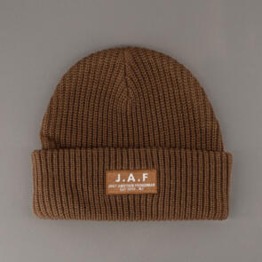 JUST ANOTHER FISHERMAN J.A.F BEANIE BROWN