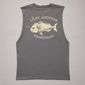 JUST ANOTHER FISHERMAN SNAPPER TANK CHARCOAL
