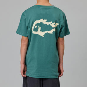 JUST ANOTHER FISHERMAN MINI J.A.FISHERMAN TEE VINTAGE TEAL