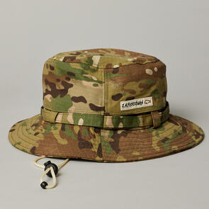 JUST ANOTHER FISHERMAN WIDE BRIM GREEN CAMO