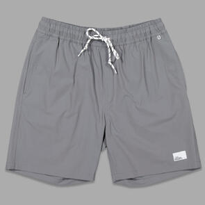 JUST ANOTHER FISHERMAN CREWMAN SHORTS STEEL GREY