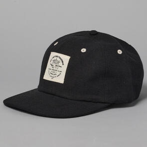 JUST ANOTHER FISHERMAN LOYALTY 6 PANEL CAP BLACK