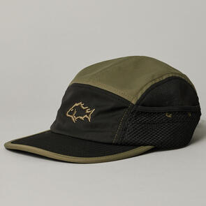 JUST ANOTHER FISHERMAN ADVENTURE 5-PANEL CAP BLACK