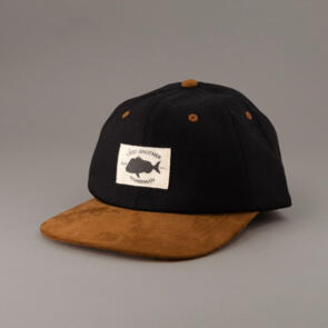 JUST ANOTHER FISHERMAN OLD SEA DOG CAP BLACK / BROWN