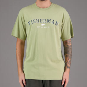 JUST ANOTHER FISHERMAN FISHERMAN TEE MOSS