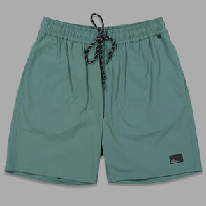 JUST ANOTHER FISHERMAN CREWMAN SHORTS HABOUR TEAL