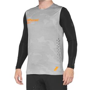 100% R-CORE CONCEPT SLEEVELESS JERSEY GREY CAMO 