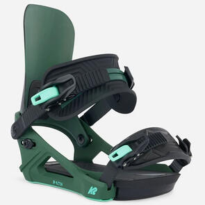 K2 2024 WOMENS PATH BINDINGS DEEP GREEN