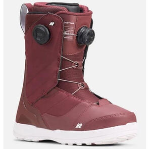 K2 WOMENS SNOWBOARD BOOTS CONTOUR MAROON