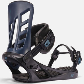 K2 SNOWBOARD BINDINGS 25 INDY DEEP BLUE