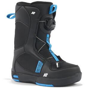 K2 YOUTH SNOWBOARD BOOTS 25 MINI TURBO BLACK