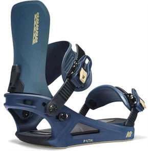 K2 WOMENS SNOWBOARD BINDINGS 25 PATH DEEP BLUE