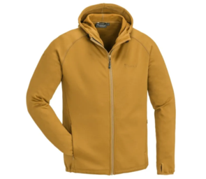 PINEWOOD HIMALAYA ACTIVE POWER FLEECE HOODIE DARK MUSTARD