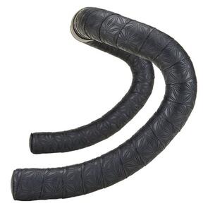 SUPACAZ SUPCAZ SUPER STICKY KUSH BLACK BAR TAPE +  BLACK PLUGS