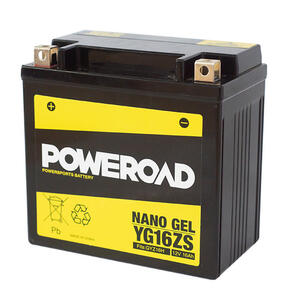 POWEROAD YG16-ZS NON-DG NANO GEL BATTERY POWEROAD. ALT: GYZ16H ^