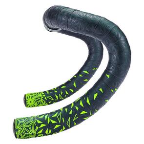 SUPACAZ SUPER STICKY KUSH STAR FADE NEON YELLOW +  BLACK PLUGS